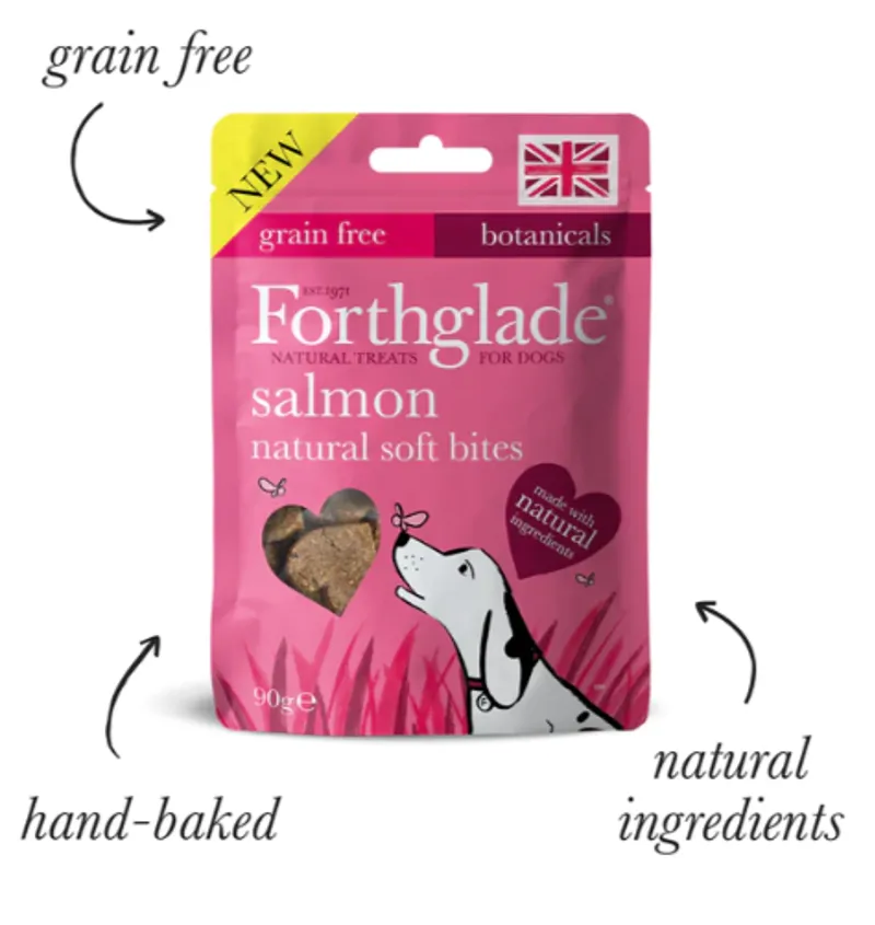 Forthglade Salmon Soft Bite Treats 90G